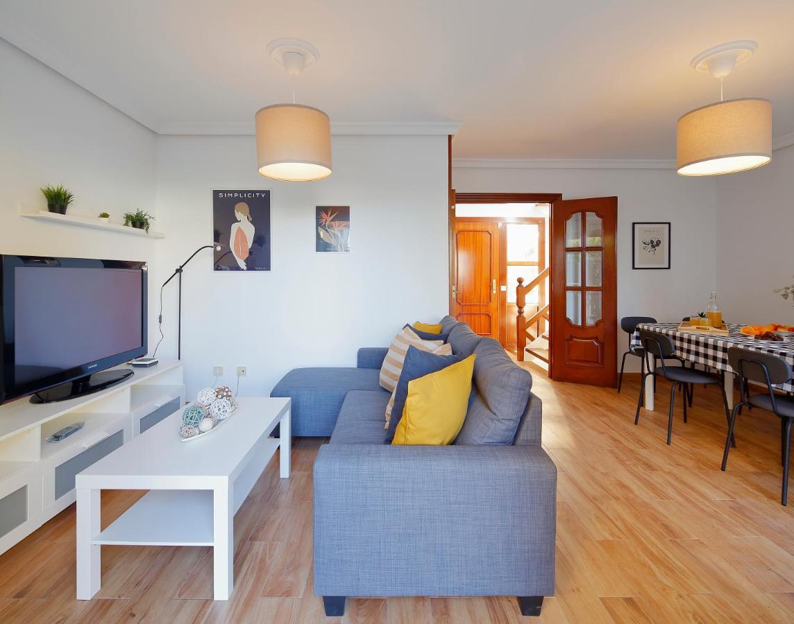 158A Triplex Rinconin Con Piscina Vila Gijón Exterior foto